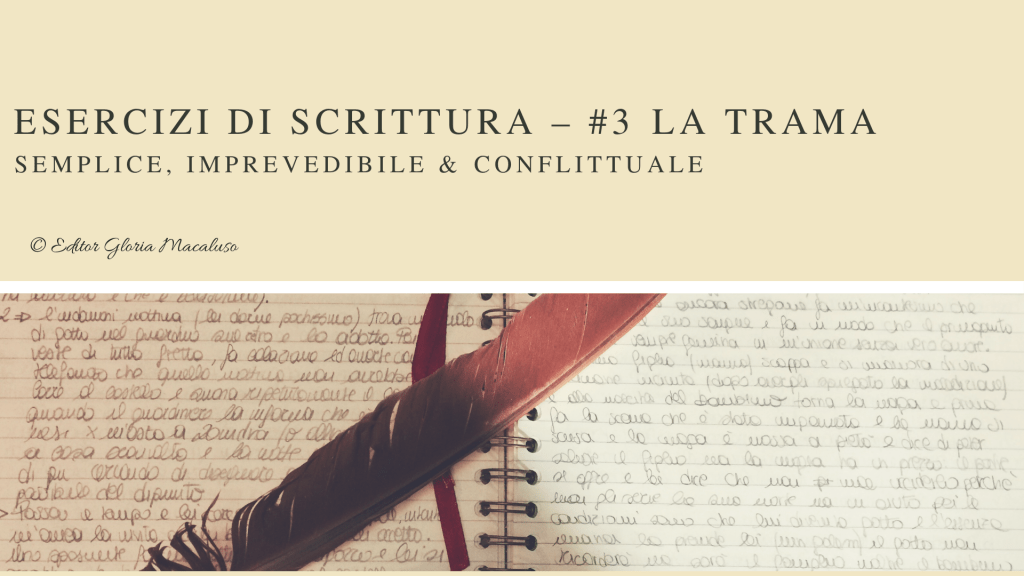 Esercizi di scrittura: la&nbsp;trama